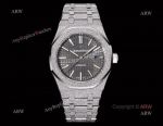 OMF Audemars Piguet Royal Oak 41mm 3120 Movement Forsted Gold Grey Face Watch